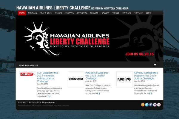 Site using Flux-slider plugin