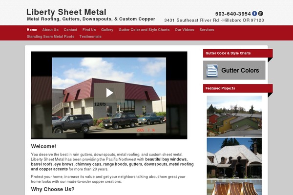 Smallbiz Dynamic theme site design template sample