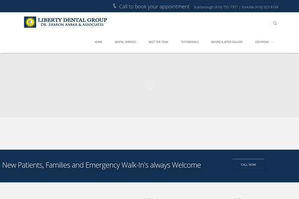 Circles theme site design template sample