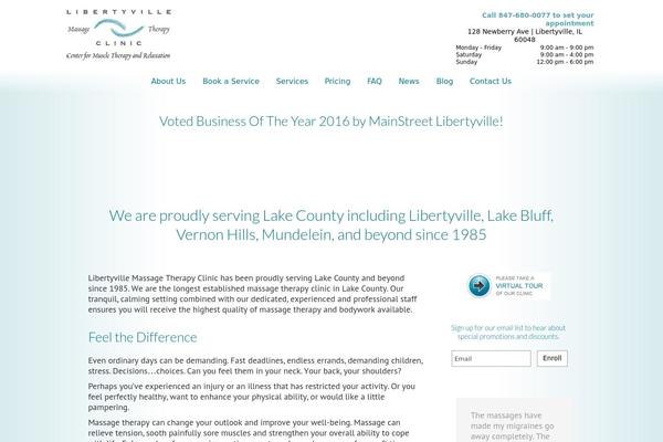 Beaver Builder theme site design template sample