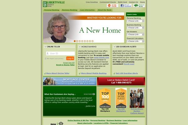 libertyville theme websites examples