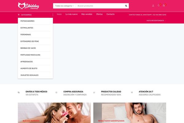 GoStore theme site design template sample