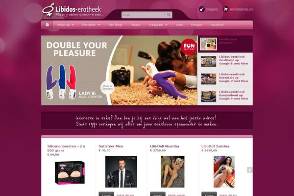 Bellissima theme site design template sample
