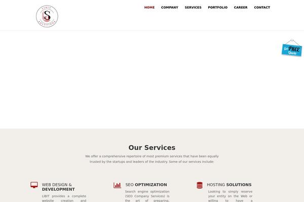 Easyweb theme site design template sample