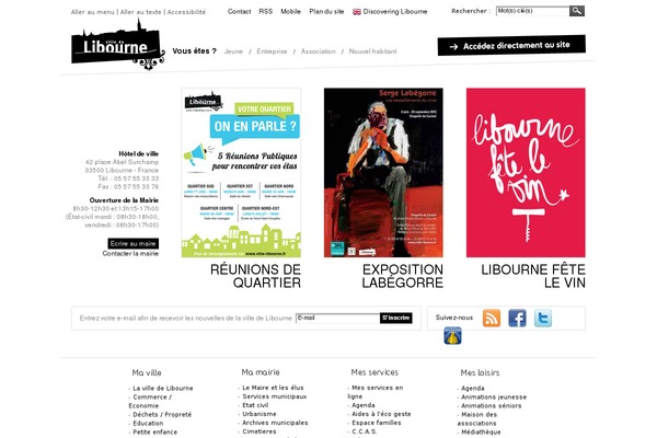 Infinite theme site design template sample