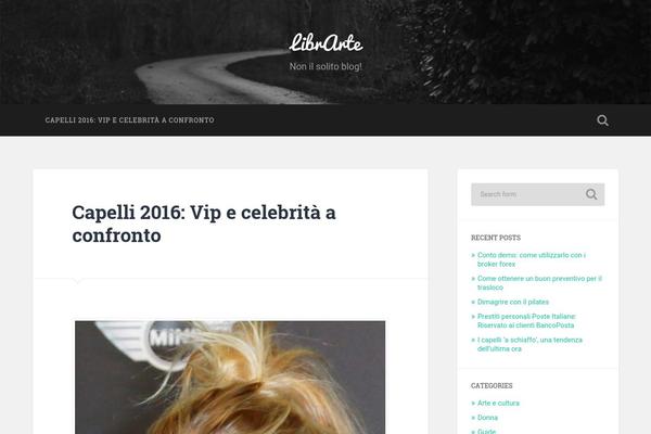Baskerville theme site design template sample