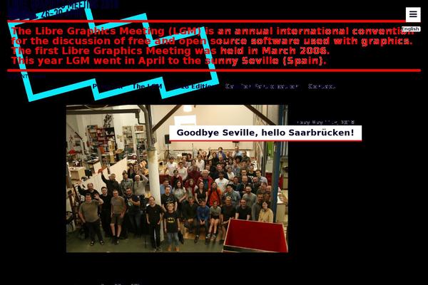 libregraphicsmeeting.org site used Lgm2017-rio