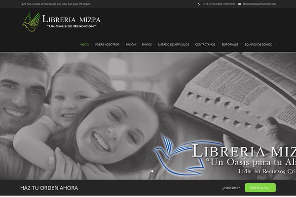 Modality theme site design template sample