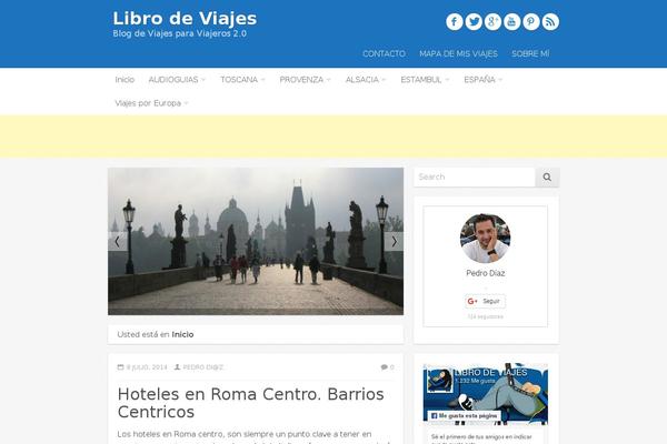 Icy Pro theme site design template sample
