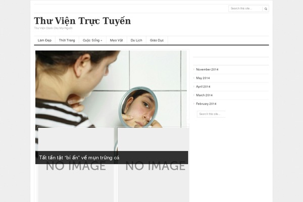 Travelify theme site design template sample