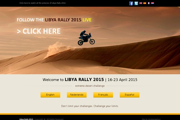 libya-rally.com site used Rally