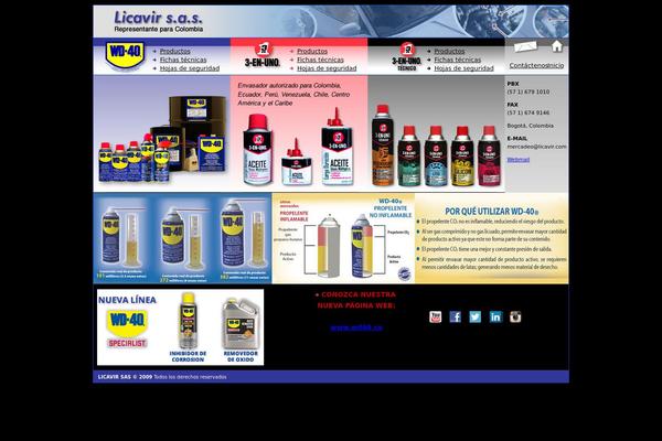 licavir.com site used Wd40