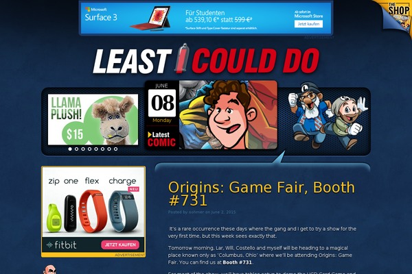 Site using Comic Easel plugin