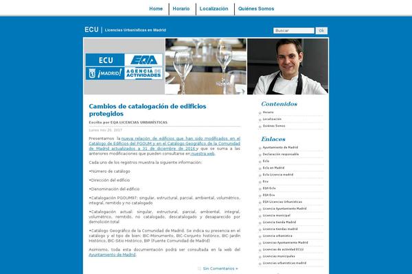 Site using EU Cookie Law Compliance plugin