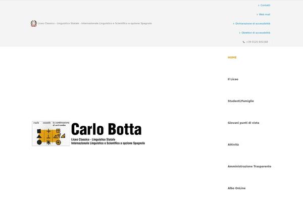 Default theme site design template sample