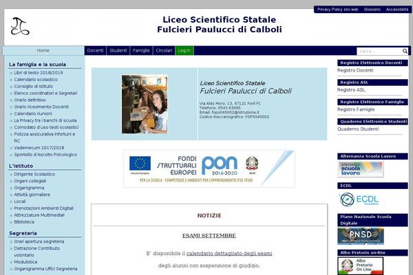 Site using Albo Pretorio On line plugin