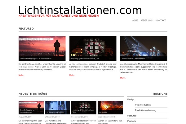 Visual theme site design template sample
