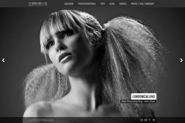 Titan theme site design template sample