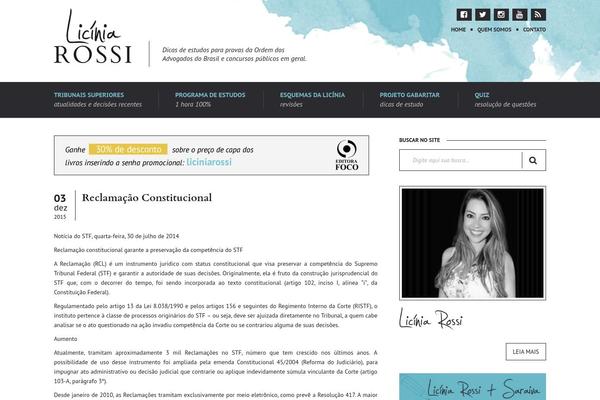 liciniarossi.com.br site used Liciniarossi2021