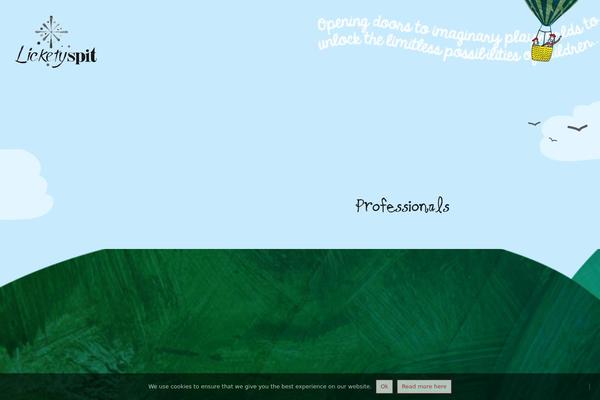 Site using CC Child Pages plugin