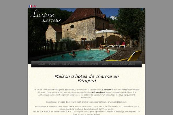 Lamoon theme site design template sample