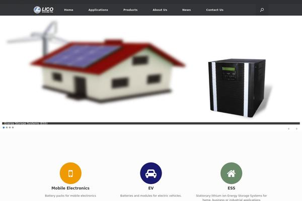 Tint theme site design template sample