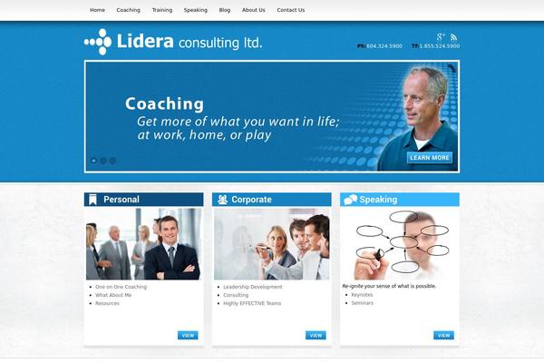 Chimera theme site design template sample