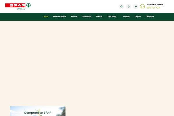 Site using Extendify plugin