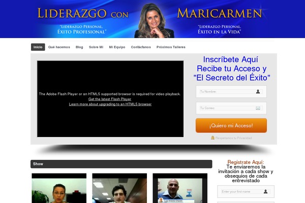 Videozoom theme site design template sample