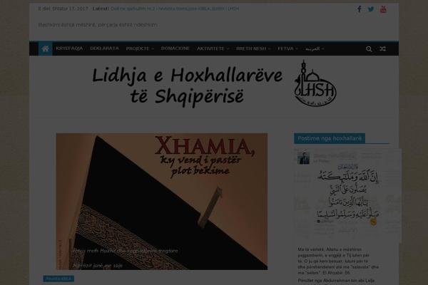 Site using Flash Gallery plugin