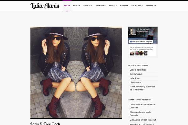 lidiaalanis.com site used Lidia