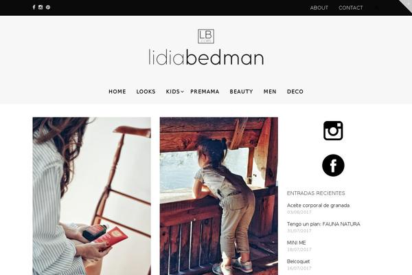 Blossom Fashion theme site design template sample