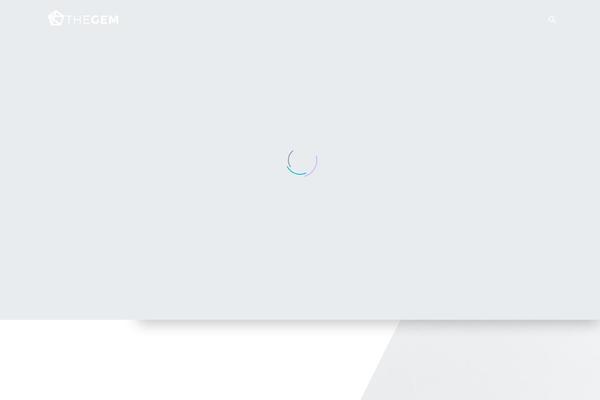 Site using Thegem-elements-elementor plugin