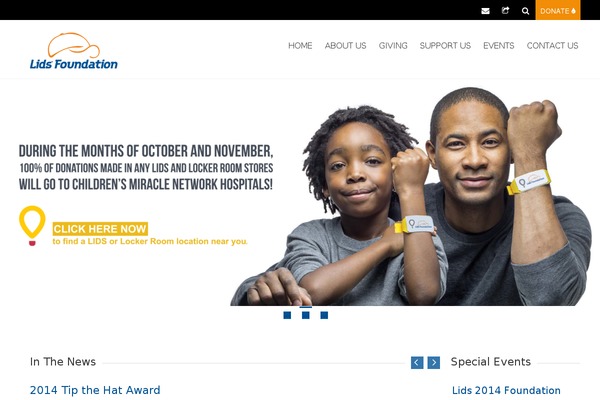 lidsfoundation.org site used Lidsfoundation