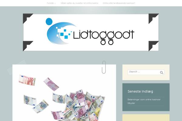 lidtoggodt.dk site used Scratchpad