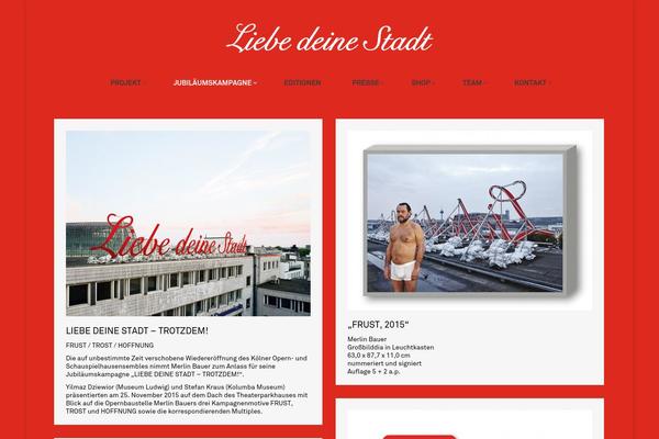The7-child theme site design template sample