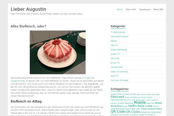 Site using Social Icons plugin