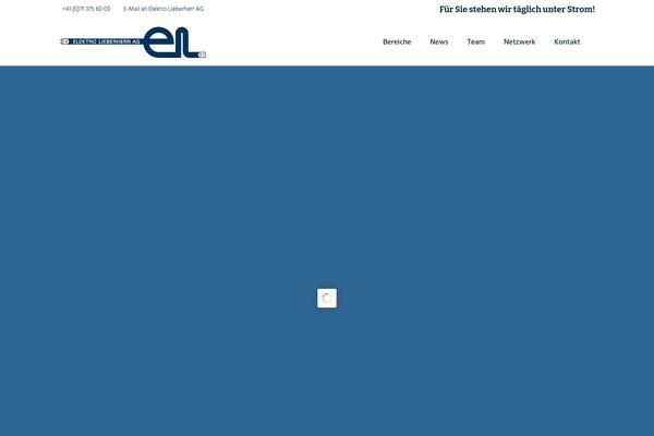 Impreza theme site design template sample