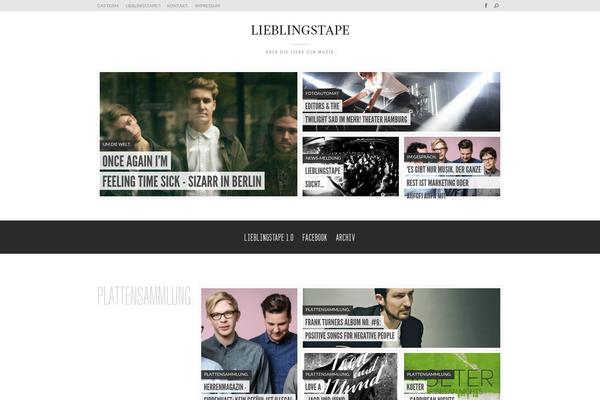 Loook theme site design template sample