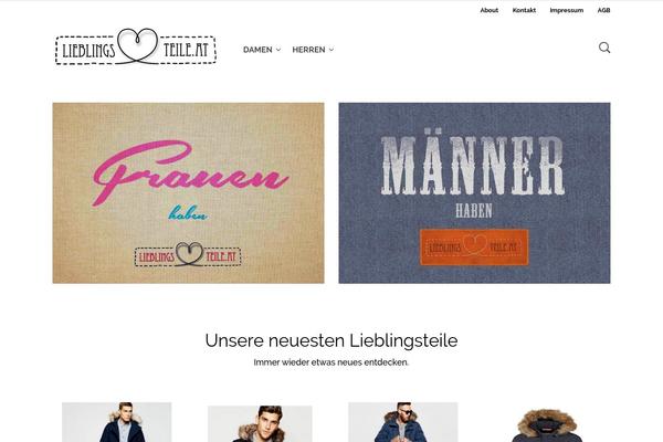 Mr. Tailor theme site design template sample