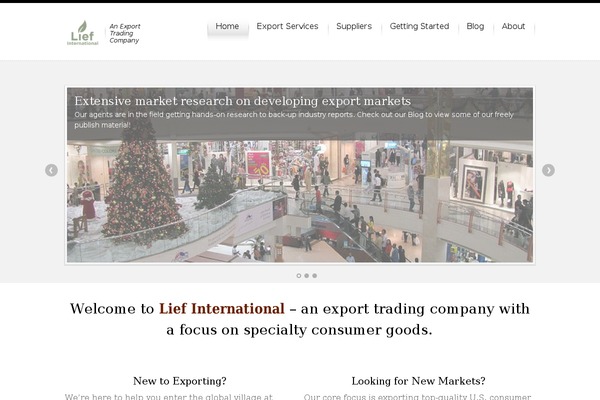 liefinternational.com site used Rebrand