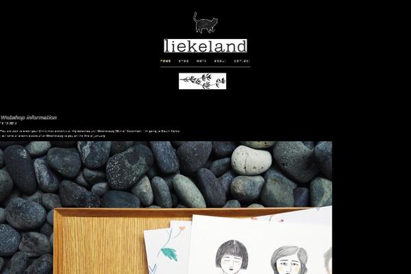 liekeland.nl site used Bk-theme