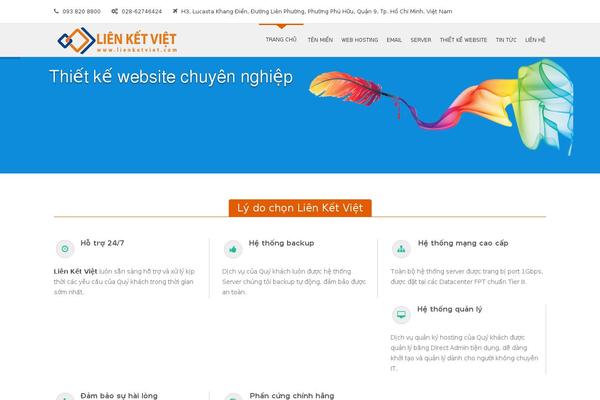 Megahost theme site design template sample