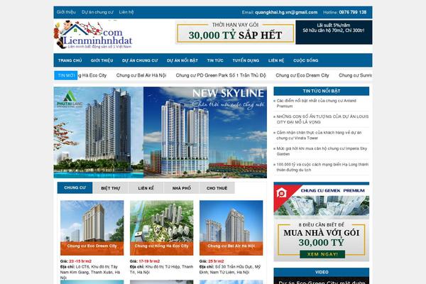 lienminhnhadat.com site used Land08-mathsoft