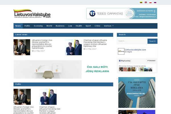 Wpex-freshandclean theme site design template sample