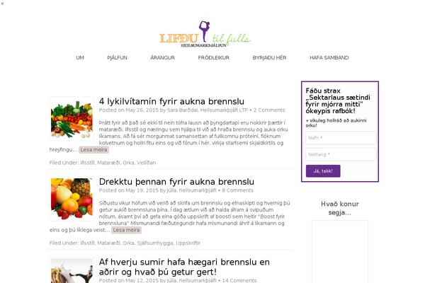 BeTheme Child theme site design template sample