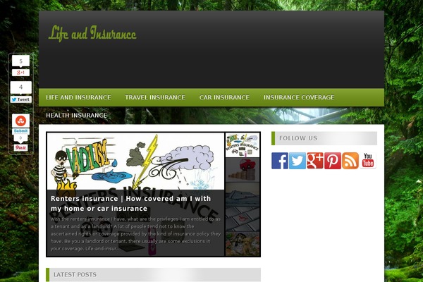 Megamag theme site design template sample