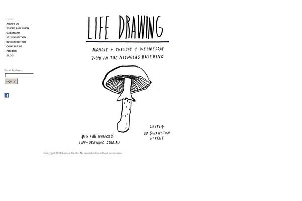 life-drawing.com.au site used Showcase