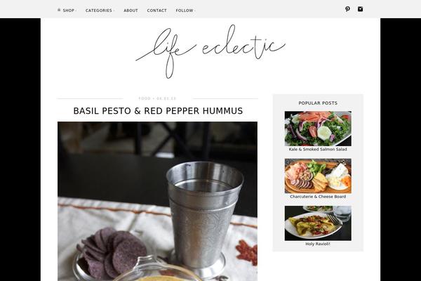 Site using Alpine PhotoTile for Pinterest plugin