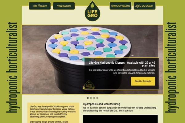 BlankSlate theme site design template sample